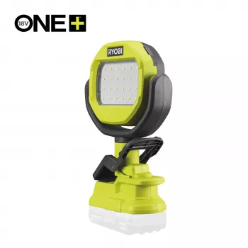 RYOBI RLCL18-0 18V ONE+ belaidis LED darbinis žibintas su spaustuku - be akumuliatoriaus