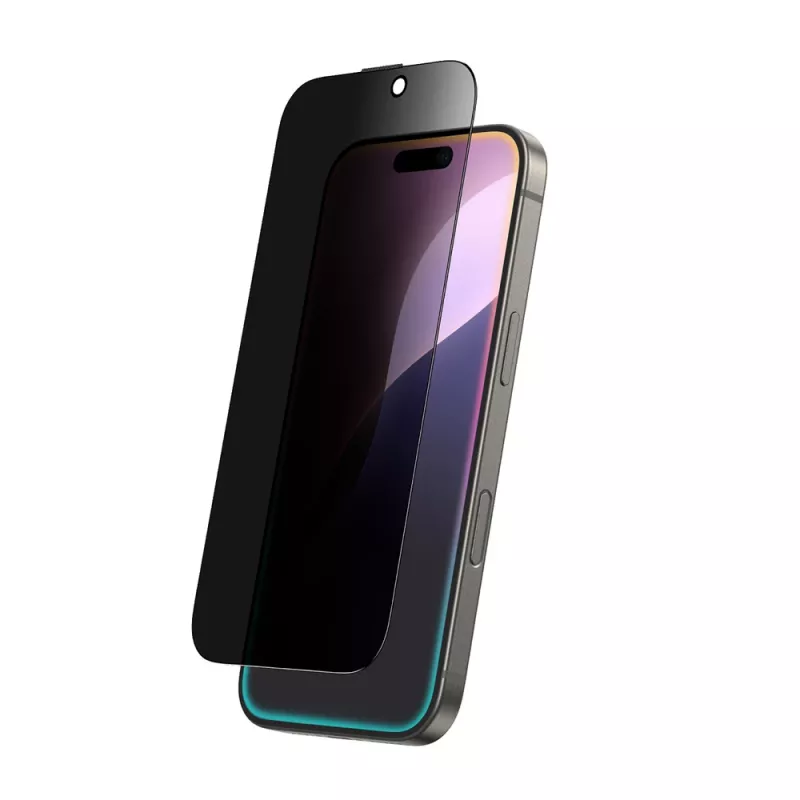 AMAZINGTHING Radix Privacy Glass Tempered Glass Screen Protector for iPhone 16 Pro