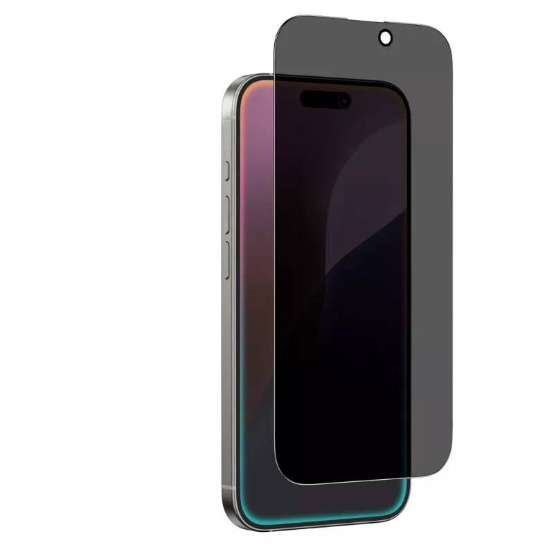 AMAZINGTHING Radix Privacy Glass Tempered Glass Screen Protector for iPhone 16 Pro