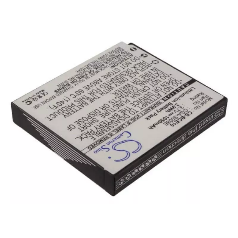 CAMERON SINO baterija, skirta Panasonic CGA-S008, CGA-S008A, DMW-BCE10, Ricoh DB-70 / CS-BCE10