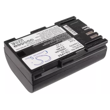 CAMERON SINO CS-LPE6 Akumuliatorius Canon LP-E6/LP-E6N/LP-E6NH, 1800mAh, 7,4V, Li-ion, Juodas