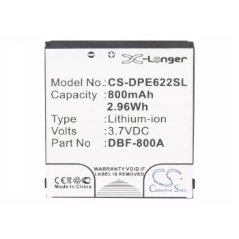 CAMERON SINO Replacement Battery DBF-800A/800B/800C/800D/800E for Doro PhoneEasy 622 606 520 621 613 631 - CS-DPE622SL