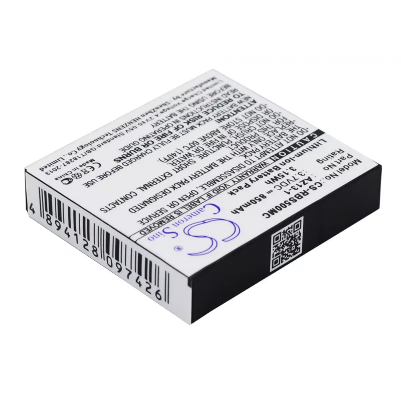 Cameron Sino AZ13-1 ličio jonų baterija 1010mAh 3.7V, skirta Xiaomi Yi veiksmo kamerai
