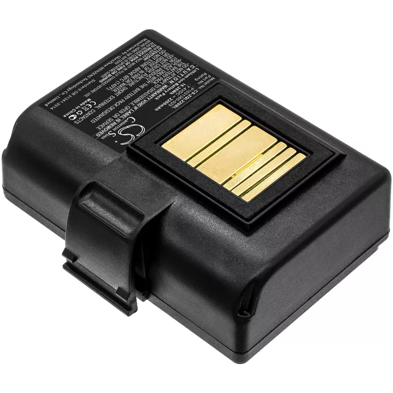 CAMERON SINO akumuliatorius BTRY-MPP-34MA1-01, skirtas Zebra ZQ610 ZQ620 QLN220 QLN320 / CS-ZQL220BL