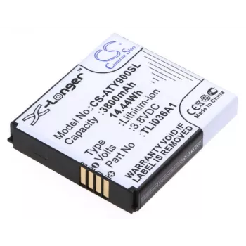 Cameron Sino atsarginė baterija, skirta Alcatel One Touch Link Y900, Y900NB, Y901NB 4G+ LTE (tipas TLI036A1 / CS-ATY900SL) - 3600mAh, Li-Po