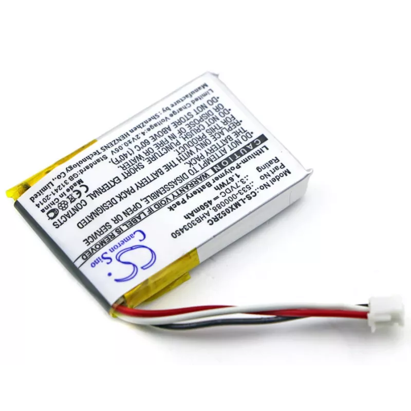Cameron Sino Baterija Tipo AHB303450 1412 533-000120 533-000121 533-000172, skirta Logitech pelei / CS-LMX052RC