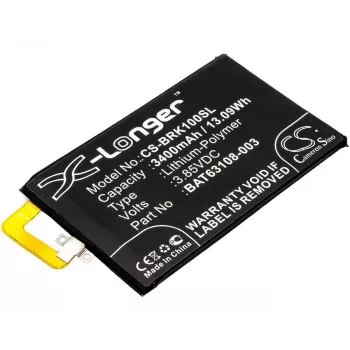 CAMERON SINO akumuliatorius BAT63108-003 TLP034E1DO, skirtas BlackBerry Keyone Mercury DTEK70 / CS-BRK100SL