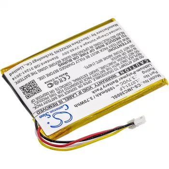 Cameron Sino atsarginė baterija JBL Clip 3, Clip 3AN, Clip 3SAND (L0721-LF / CS-JMC300SL) - 1000mAh 3,7V Li-Po