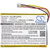 Cameron Sino pakaitinė baterija, skirta JBL Clip 3, Clip 3AN, Clip 3SAND (L0721-LF / CS-JMC300SL) – 1000mAh 3.7V Li-Po