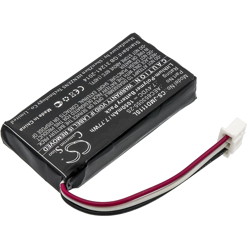 Cameron Sino baterija, tipo AEC653055-2S, skirta JBL Flip / Flip 1 / CS-JMD111SL