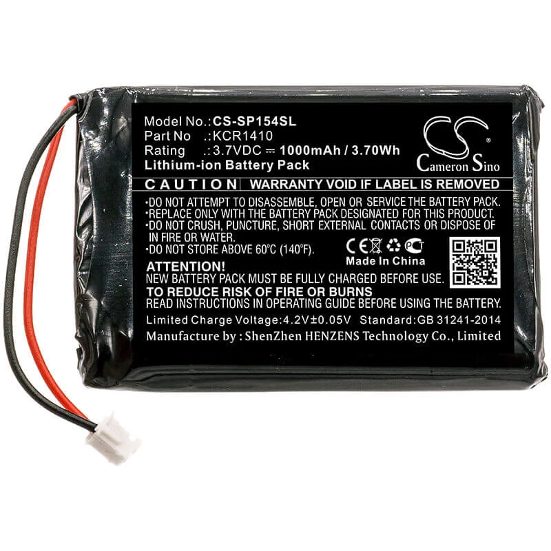 CAMERON SINO Akumuliatorius KCR1410, skirtas Sony PS4 DualShock 4 V2 valdikliui / CS-SP154SL