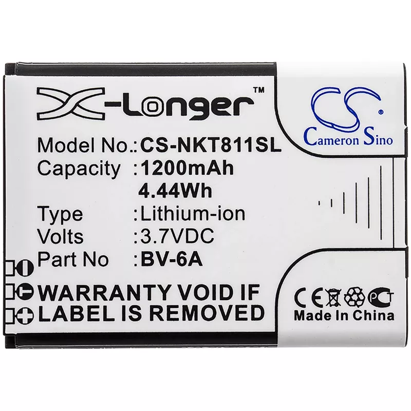 Cameron Sino baterija BV-6A, skirta Nokia 8110 4G TA-1048 TA-1059 (CS-NKT811SL)