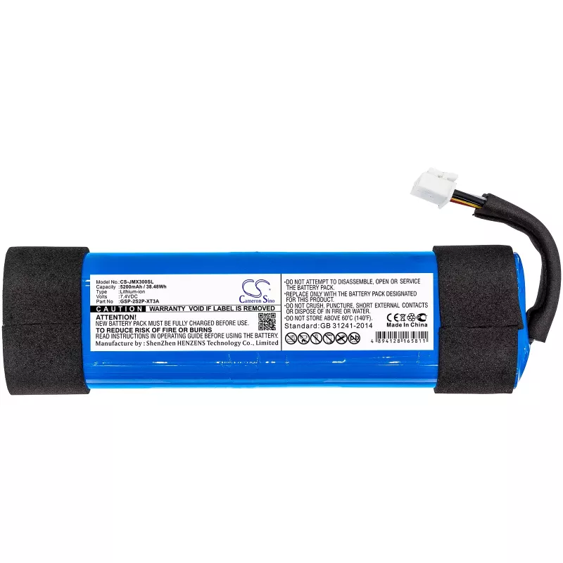 Cameron Sino Battery Type GSP-2S2P-XT3A for JBL Xtreme 3 / CS-JMX300SL
