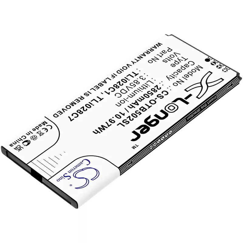 Cameron Sino atsarginė baterija TLi028C1 TLi028C7, skirta Alcatel 1B 2020 OT-5002 OT-5002A AT&T CS-OTB502SL