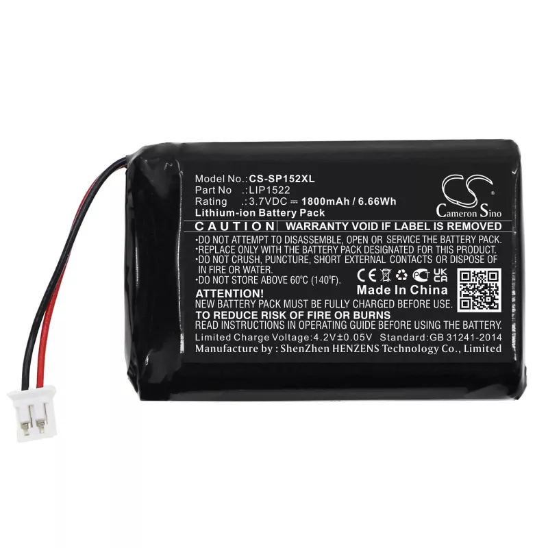 Cameron Sino CS-SP152XL atsarginė baterija, skirta Sony PlayStation 4 DualShock 4 valdikliui (2000 mAh, Li-Po)