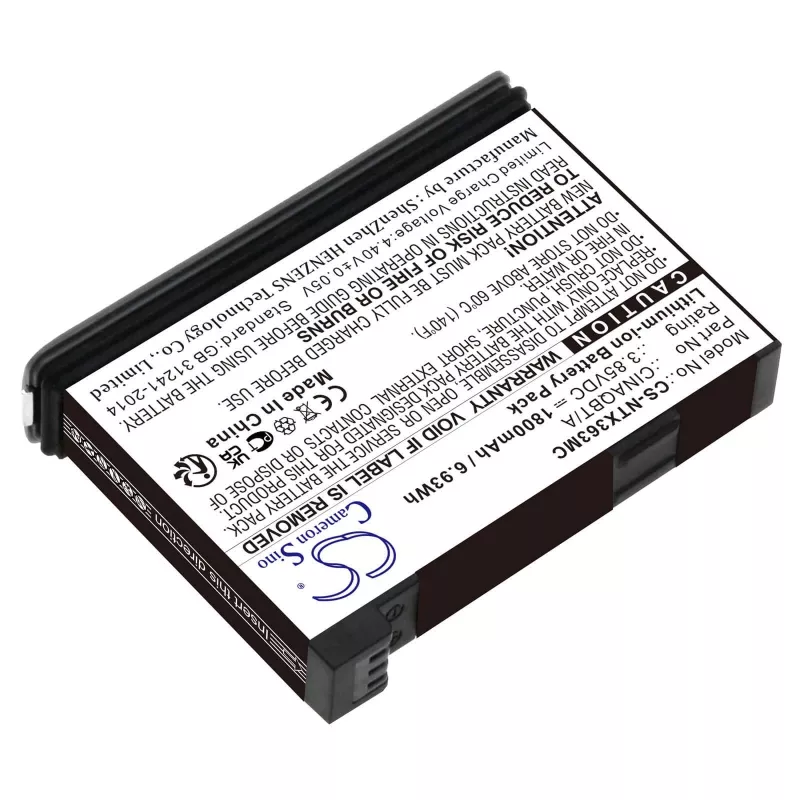 CAMERON SINO baterija, tipo CINAQBT/A, skirta Insta360 X3 / One X3 - CS-NTX363MC