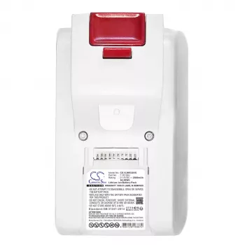 CAMERON SINO atsarginė baterija Jimmy T-DC38A T-DC38H dulkių siurbliams - 25,2V 2500mAh Li-ion