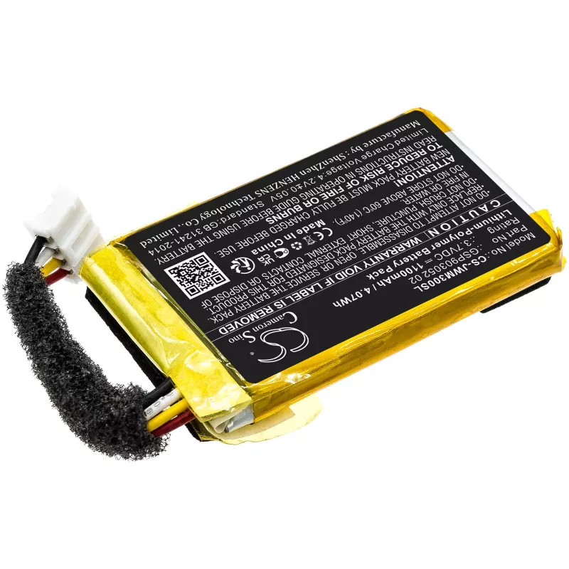 CAMERON SINO Akumuliatorius JBL Wind 3 / Wind 3S (GSP903052 02) - 1000mAh 3,7V Li-Po