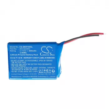 Cameron Sino CS-SKR100SL atsarginė baterija, skirta Skullcandy 2XL Ringer Soundmine X7rgfz-842 (1000mAh, 3,7V, Li-Po)