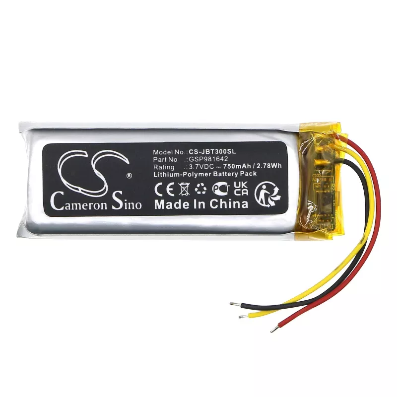 CAMERON SINO pakaitinė baterija GSP981642, skirta JBL Tune Beam įkrovimo pagrindui (CS-JBT300SL)