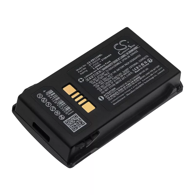 CAMERON SINO Battery BT-000337 BT-000338, skirta Zebra MC33 MC330K M MC3300 / CS-ZBC330BL