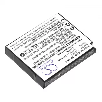 Cameron Sino CS-KLB015MC atsarginė baterija, skirta Kodak LB-015, WPZ2, 3,7 V 750 mAh Li-ion