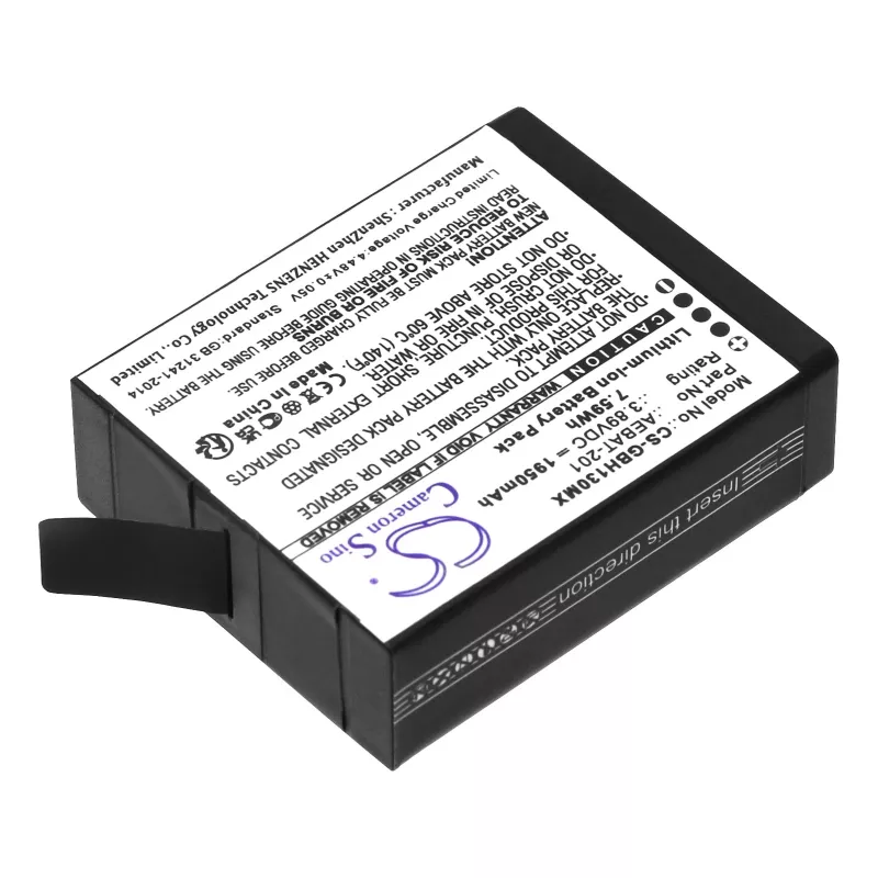 CAMERON SINO CS-GBH130MX atsarginė baterija, skirta GoPro Hero 13 Black