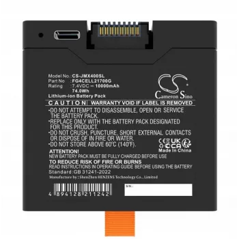 CAMERON SINO Keičiamoji baterija 14,4V 6000mAh, skirta JBL Partybox Club 120, Stage 320, Xtreme 4 (CS-JMX400SL)