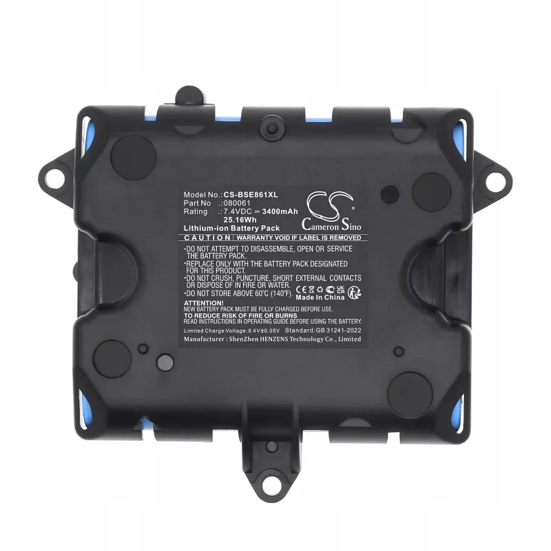 Cameron Sino baterija tipas 080061 080065 829049-0210, skirta Bose Soundlink Revolve+ 2 / CS-BSE861XL