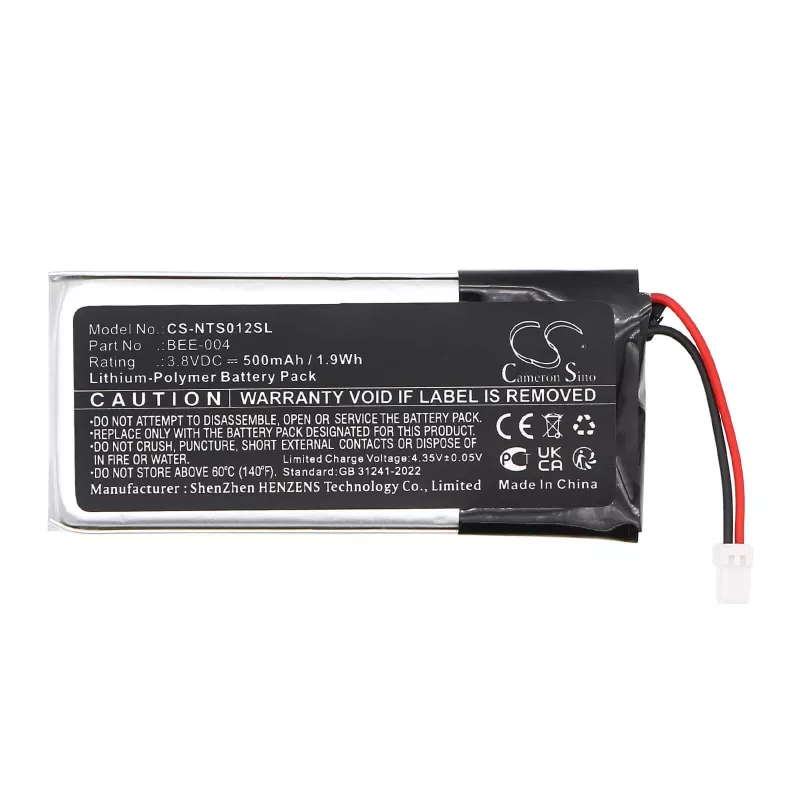 Cameron Sino Atsarginė Baterija, skirta Nintendo Switch Joy-Con (BEE-004, BBE-012) - CS-NTS012SL