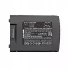CAMERON SINO atsarginė baterija, skirta Zebra TC22/TC27 (BT-000473, BTRY-TC2L-2XMAXX-01) – Padidintos talpos 6100mAh – Juoda