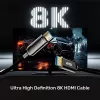 UNITEK HDMI 2.1 Active Optical Cable (AOC) 8K 60Hz 4K 120Hz 100m Black