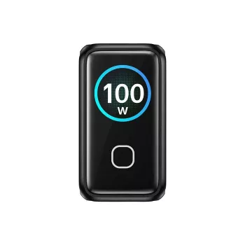 UNITEK GaN Charger with Display 100W 3xUSB-C 1xUSB-A PD3.0 QC4.0 Black