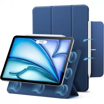 ESR Rebound Magnetic dėklas, skirtas iPad Air 10.9 (4th/5th Gen, 2020-2022) / iPad Air 11 (6th/7th/8th Gen, 2024-2026), mėlynas