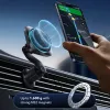 ESR Omnilock CryoBoost Magnetic MagSafe Vent Car Mount Wireless Charger 25W Qi2.2 Black