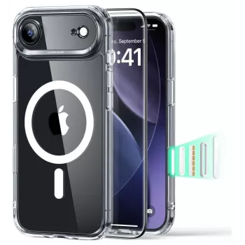 ESR Classic Hybrid MagSafe & Tempered Glass iPhone 17 Air Clear