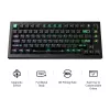 Keychron L5W-W1 Lemokey Magnetic Cyber 75% Hall Effect Gaming Keyboard