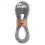 Native Union Belt Cable USB-A to USB-C 1.2m Zebra