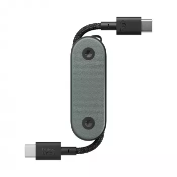 Native Union Pocket Cable USB-C to USB-C 17 cm Slate Green