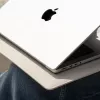 Native Union Stow Slim Sleeve, skirta MacBook 13/14 inch - smėlio spalvos