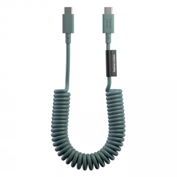 Native Union Pop Cable USB-C į USB-C 1,2m 60W Slate Green