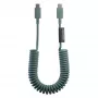 Native Union Pop Cable USB-C į USB-C 1,2m 60W Slate Green