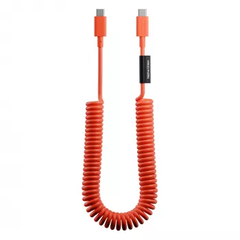 Native Union Pop Cable USB-C į USB-C 2,4m 60W Alarm Red