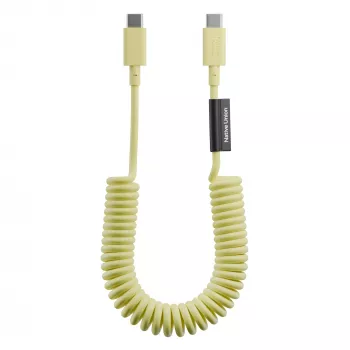 Native Union Pop Cable USB-C į USB-C 1,2 m 60W Lemon