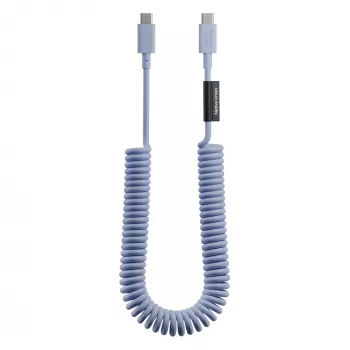 Native Union Pop Cable USB-C į USB-C 2,4 m 60W Azur