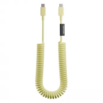 Native Union Pop Cable USB-C į USB-C 2,4m 60W Lemon