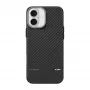 Laut Kev Protect Case for iPhone 16 su MagSafe (Juoda)