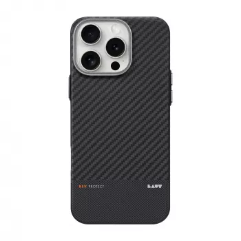 Laut Kev Protect apsauginis dėklas, skirtas iPhone 16 Pro su MagSafe (Juodas)