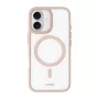 LAUT Huex Protect Case iPhone 16 Plus, smėlio spalvos