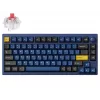 Keychron P1P-O1 75% Lemokey Super Red Switch Navy Blue mechaninė klaviatūra